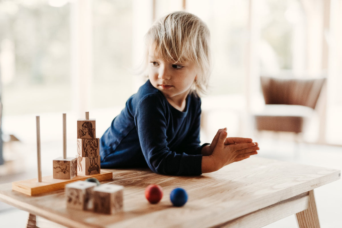 DREAMLAND STACKING TOY | RAINBOW | — BY WOODEN STORY®
