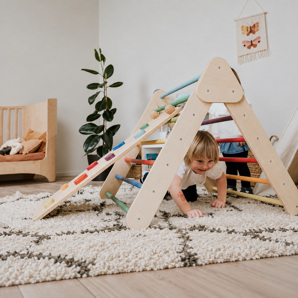 WALL & TRIANGLE | 2-IN-1 | ‘PIKLER’ |  — BY LEG&GO®