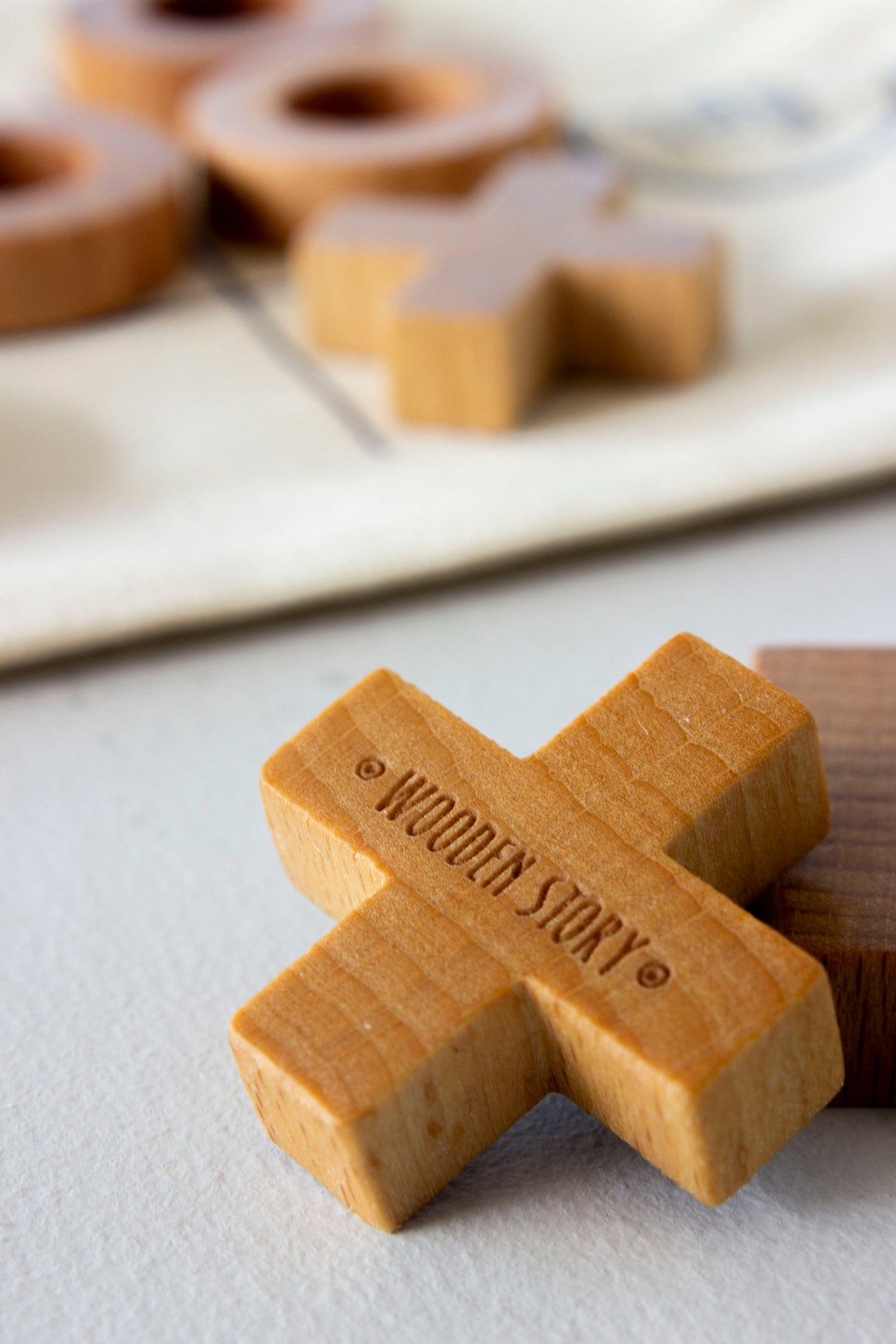 TIC-TAC-TOE GAME | — BY WOODEN STORY®