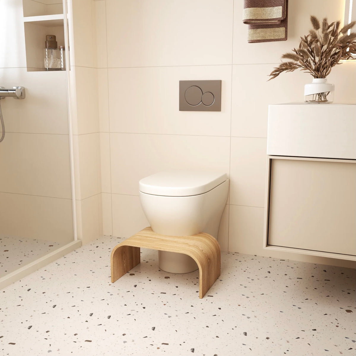 POTTY STEP STOOL | — BY EWART WOODS®