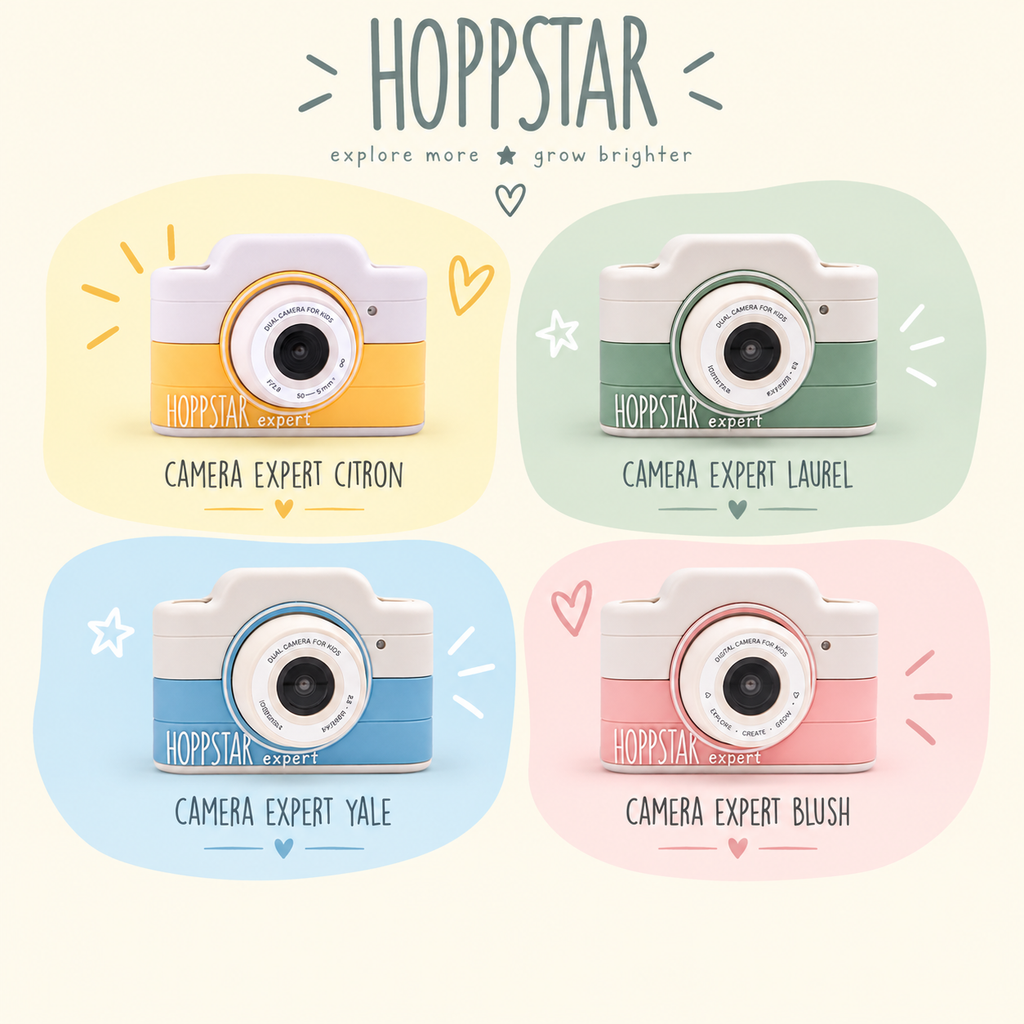 CHILDREN’S DIGITAL CAMERA WITH SELFIE & VIDEO | ‘EXPERT’ | — BY HOPPSTAR®