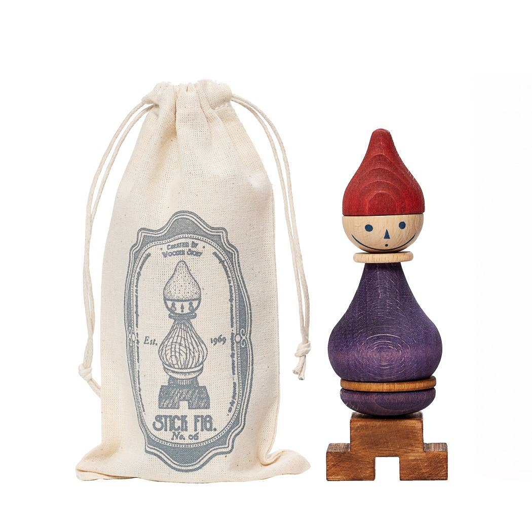 STACKABLE FIGURE NO. 06 | — BY WOODEN STORY®