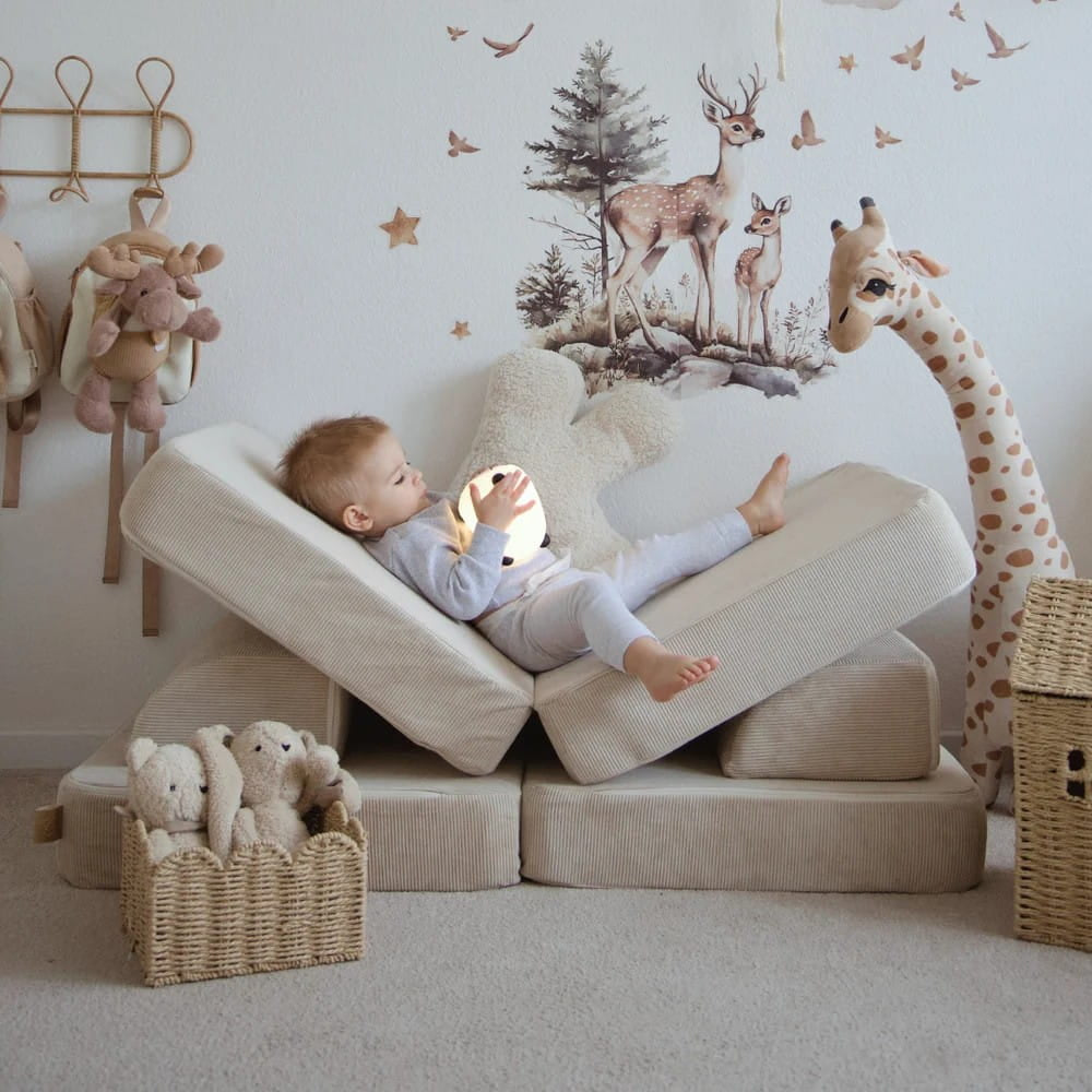 MODULAR PLAY SOFA | POCKET PLUS | 10 ELEMENTS | AESTHETIC|– BY MEOWBABY®