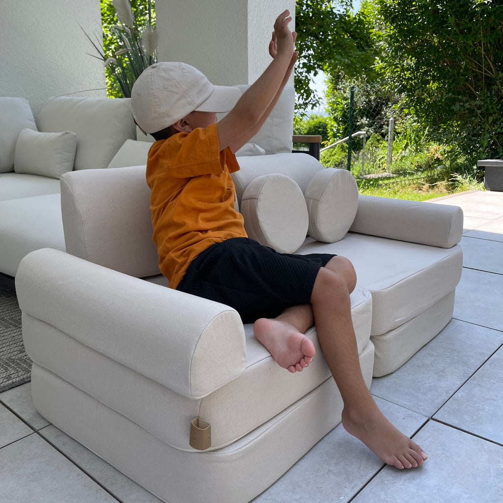 MODULAR PLAY SOFA | POCKET PLUS | OUTZY | 6 ELEMENTS | INDOOR/OUTDOOR | – BY MEOWBABY®