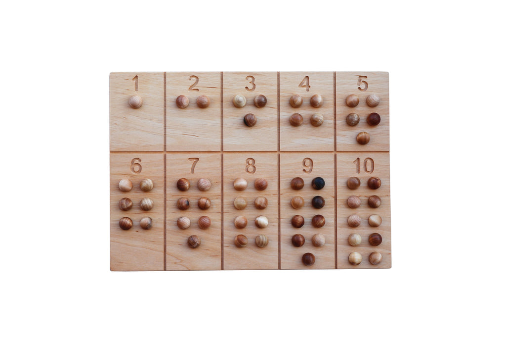 NUMBER TRACING BOARD | MONTESSORI EDUCATIONAL TOY | — BY WOODEN STORY®
