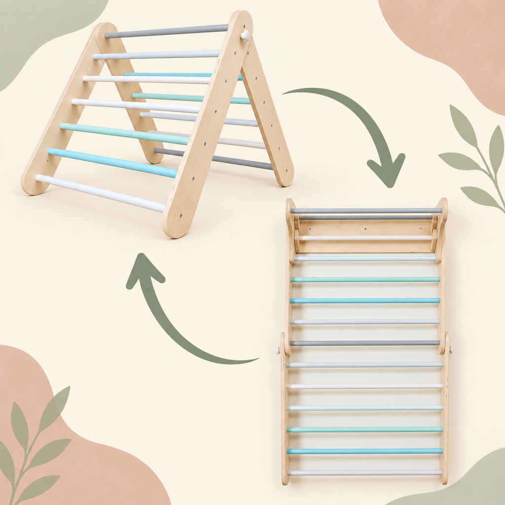 WALL & TRIANGLE | 2-IN-1 | ‘PIKLER’ |  — BY LEG&GO®