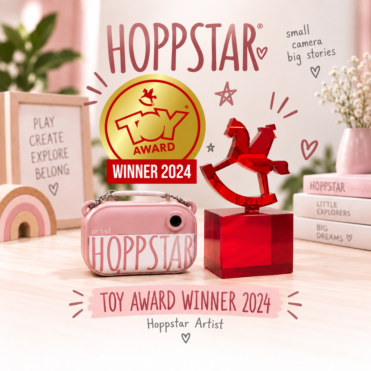 INSTANT PRINT CAMERA | ‘ARTIST’ | — BY HOPPSTAR®