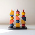 MODERN STACKING TOY | Y | — BY WOODEN STORY®