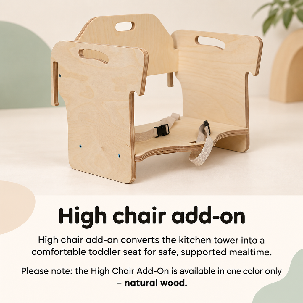 TRANSFORMABLE: HIGH CHAIR & LEARNING TOWER & CHAIR WITH TABLE | 3IN1 | MODUSTEP| — BY LEG&GO®