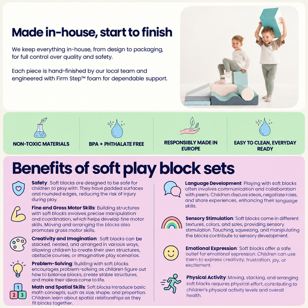 SOFT PLAY SET | DISCOVERER | – BY IGLU®