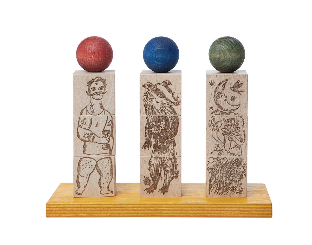 DREAMLAND STACKING TOY | RAINBOW | — BY WOODEN STORY®