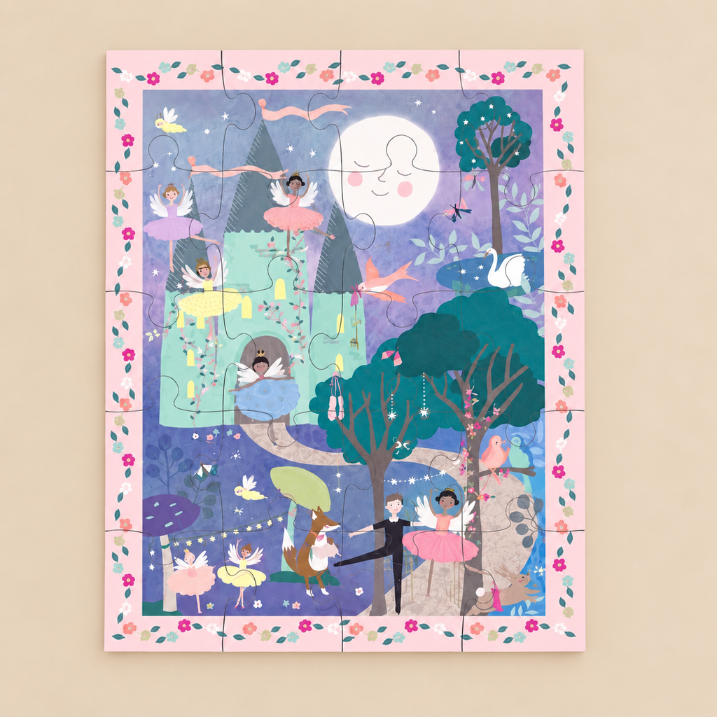 MAGNETIC MULTI PLAY | ‘ENCHANTED’ 4-IN-1 ACTIVITY SET | — BY FLOSS & ROCK®