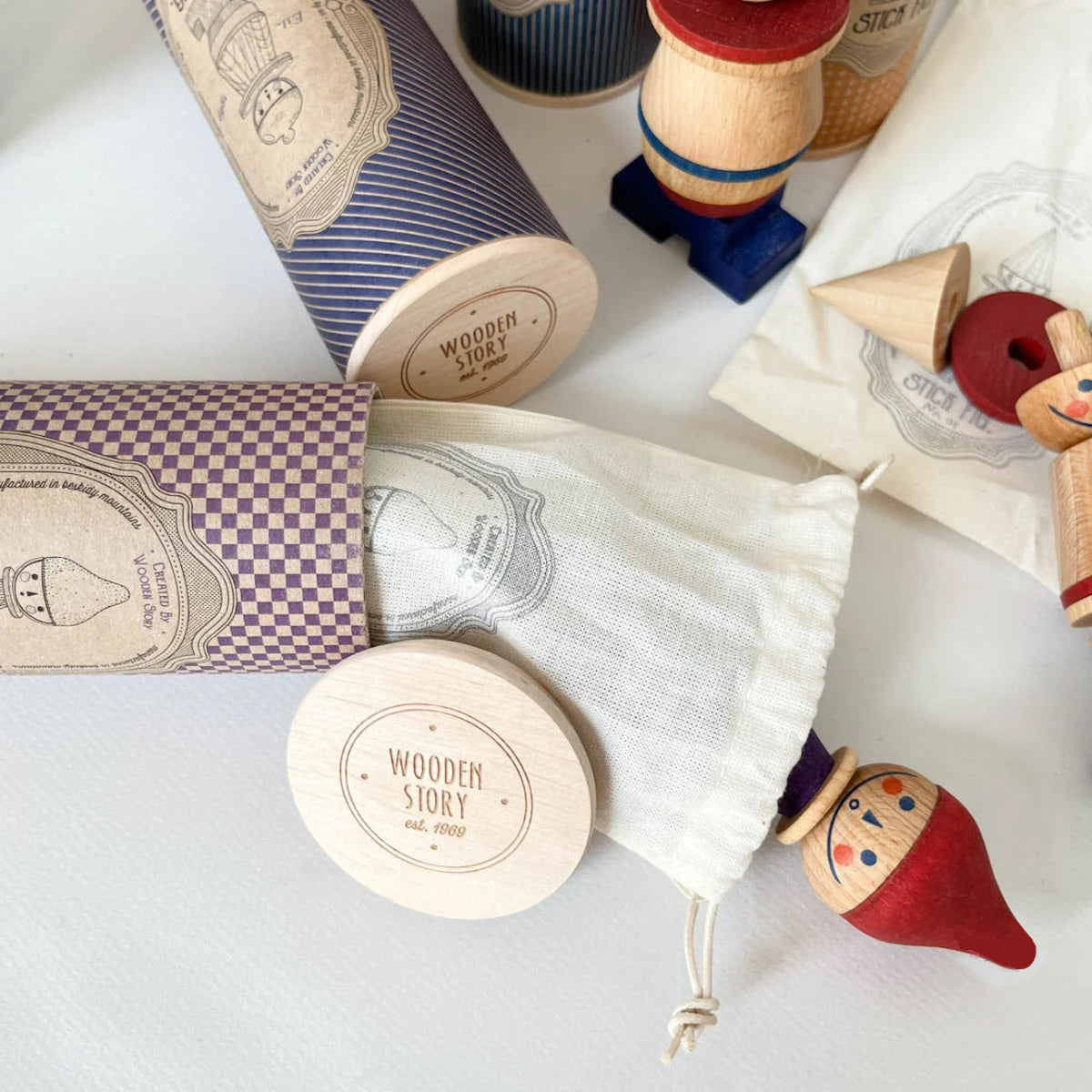 STACKABLE FIGURE NO. 06 | — BY WOODEN STORY®