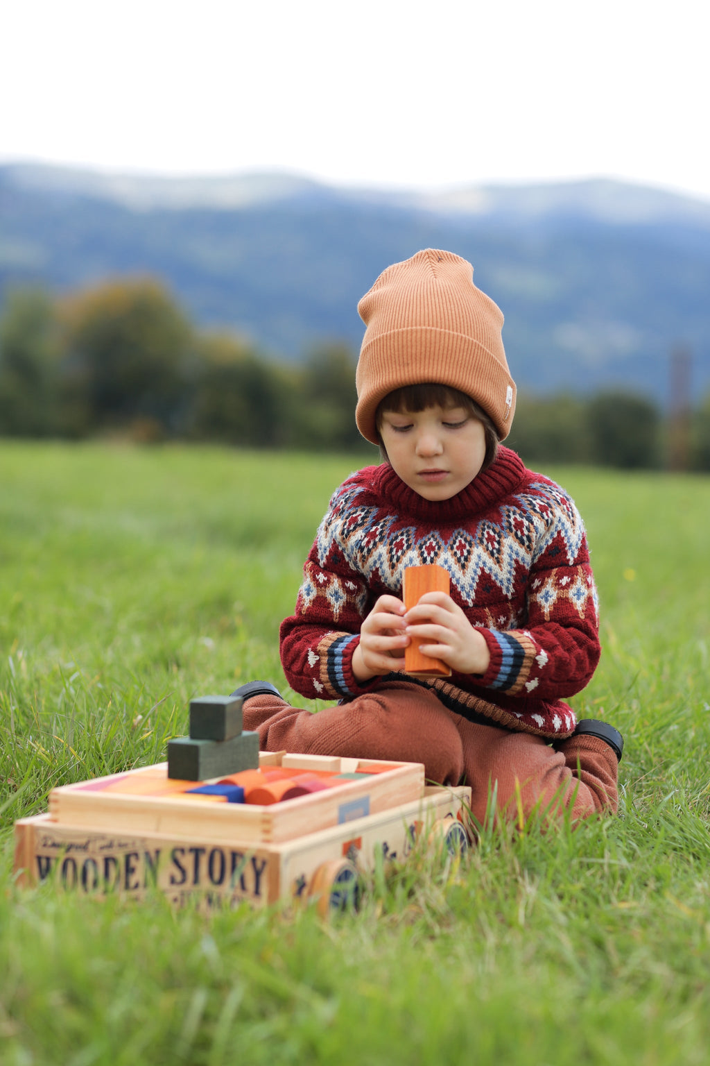 WOODEN TROLLEY | NATURAL | — BY WOODEN STORY®