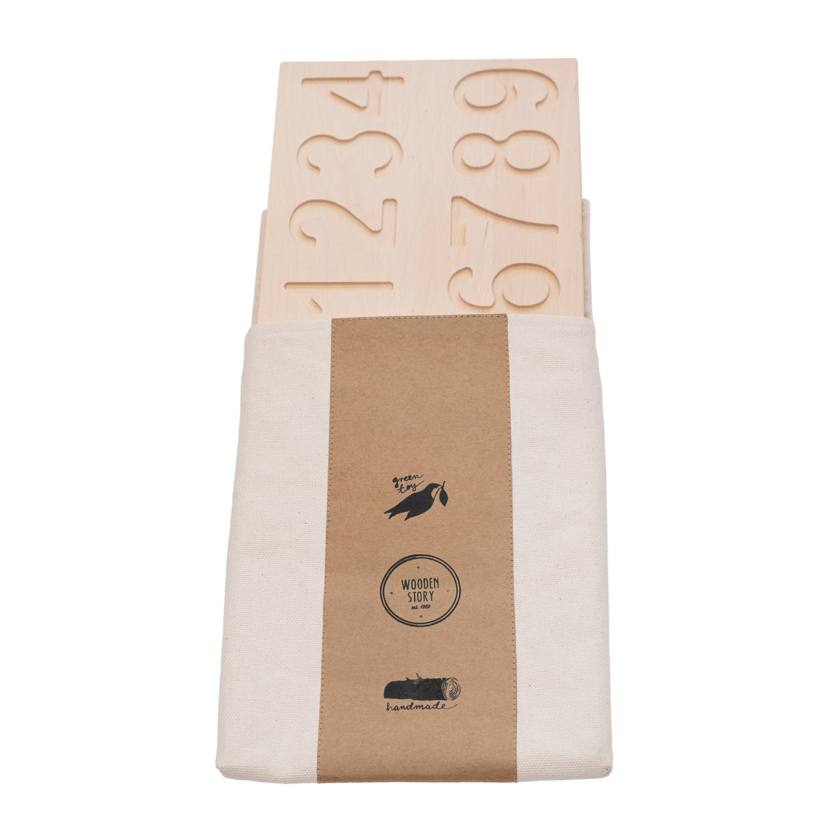 NUMBER TRACING BOARD | MONTESSORI EDUCATIONAL TOY | — BY WOODEN STORY®