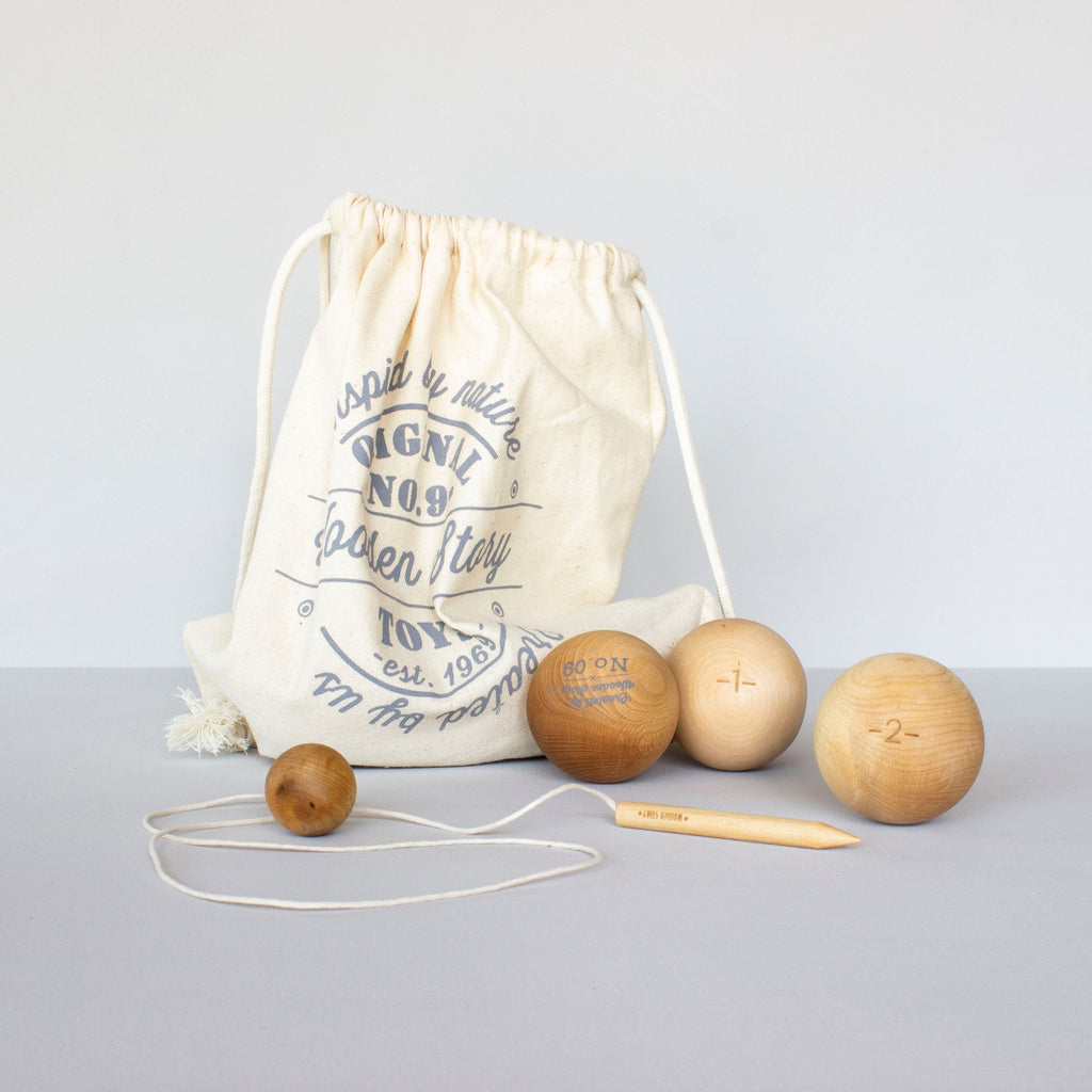 WOODEN BOULES | PETANQUE GAME | — BY WOODEN STORY®