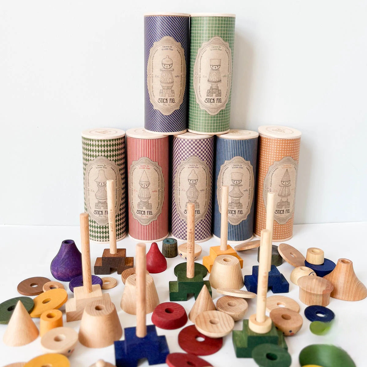 STACKABLE FIGURE NO. 06 | — BY WOODEN STORY®