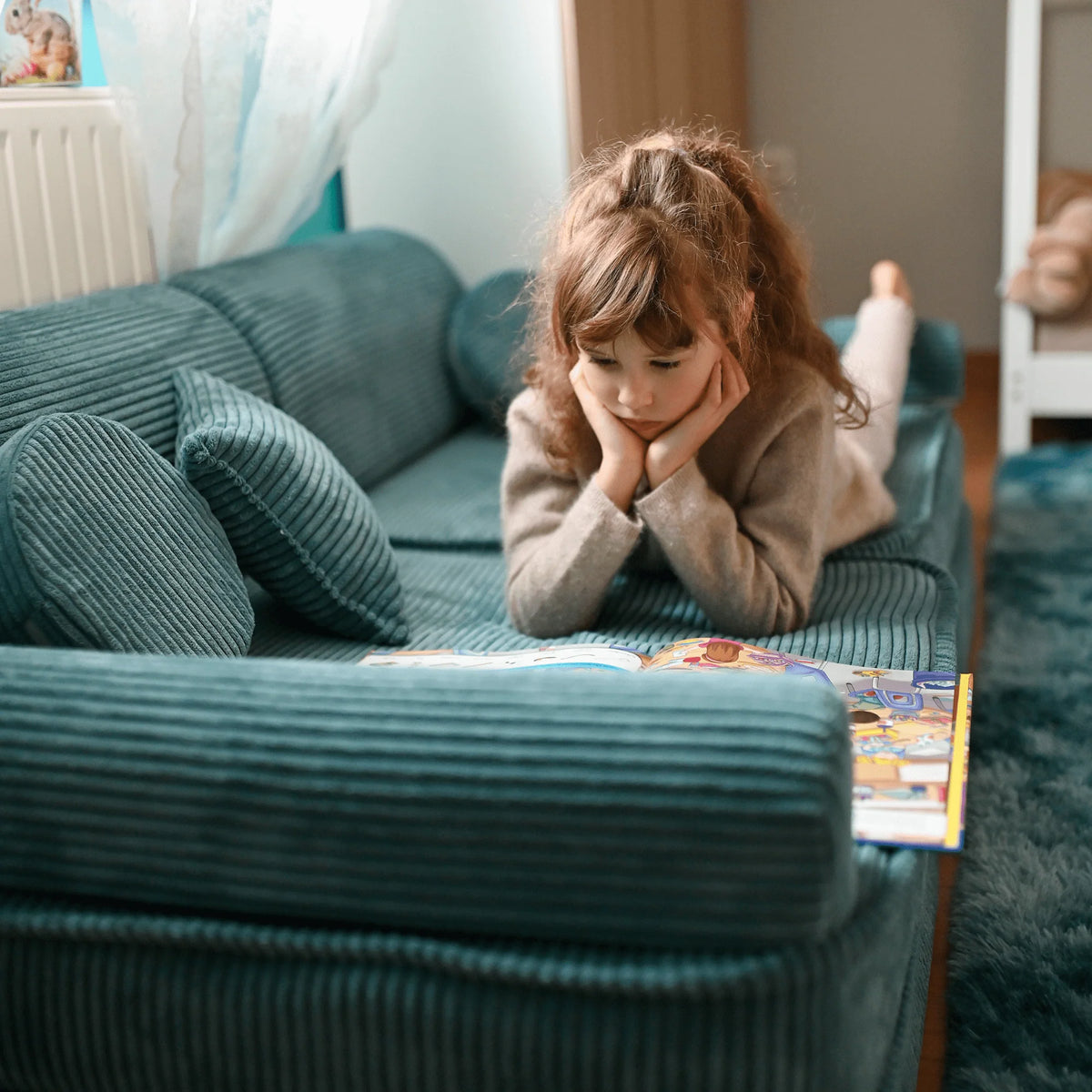 MODULAR PLAY SOFA | POCKET PLUS | 10 ELEMENTS | AESTHETIC|– BY MEOWBABY®