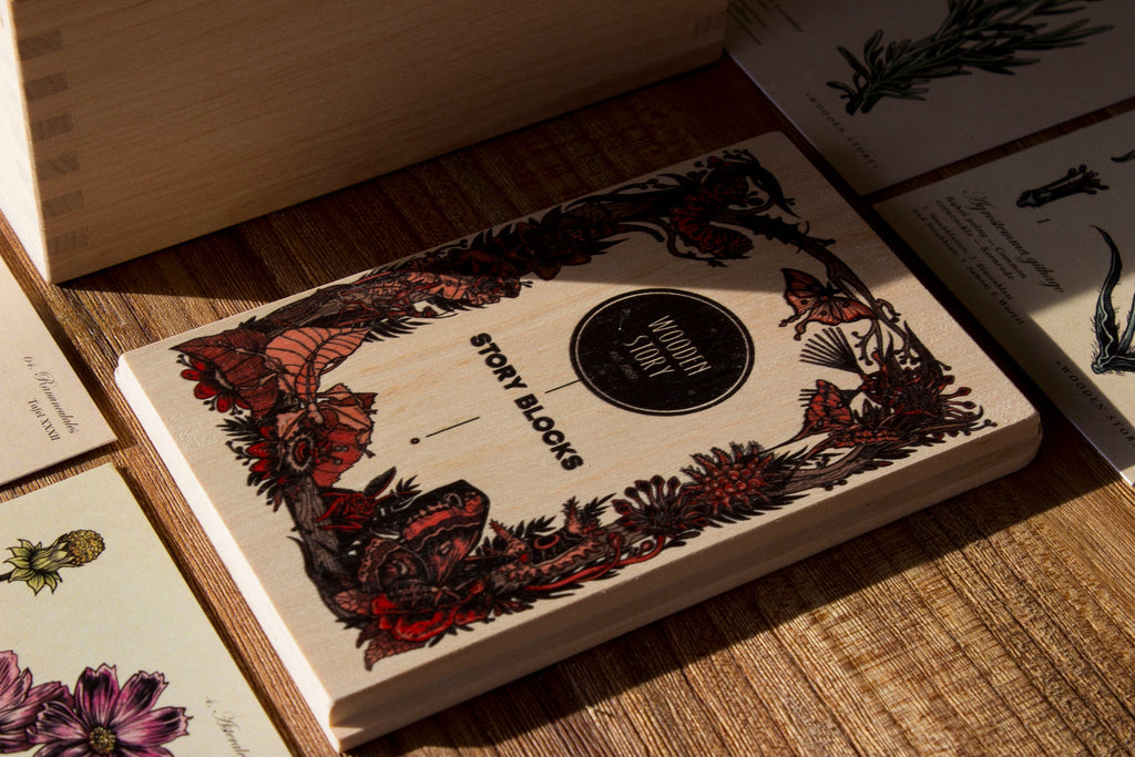 MELLIFEROUS PLANTS | WOODEN PUZZLE BLOCKS | — BY WOODEN STORY®