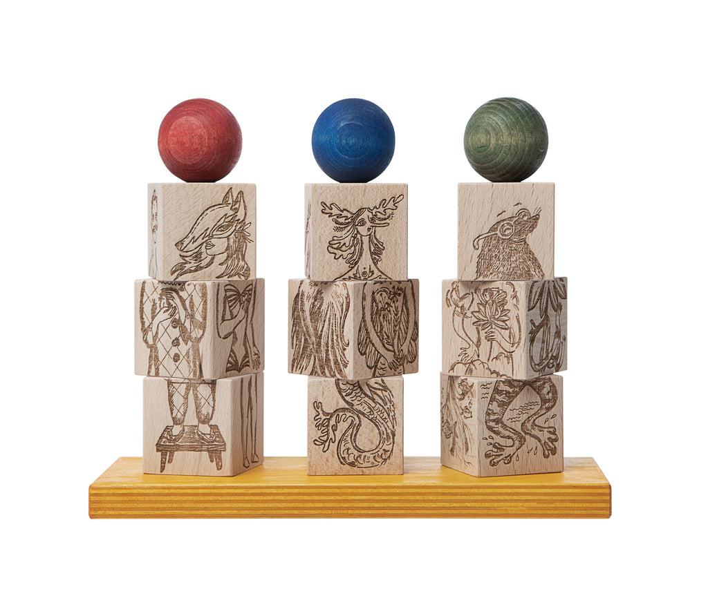DREAMLAND STACKING TOY | RAINBOW | — BY WOODEN STORY®