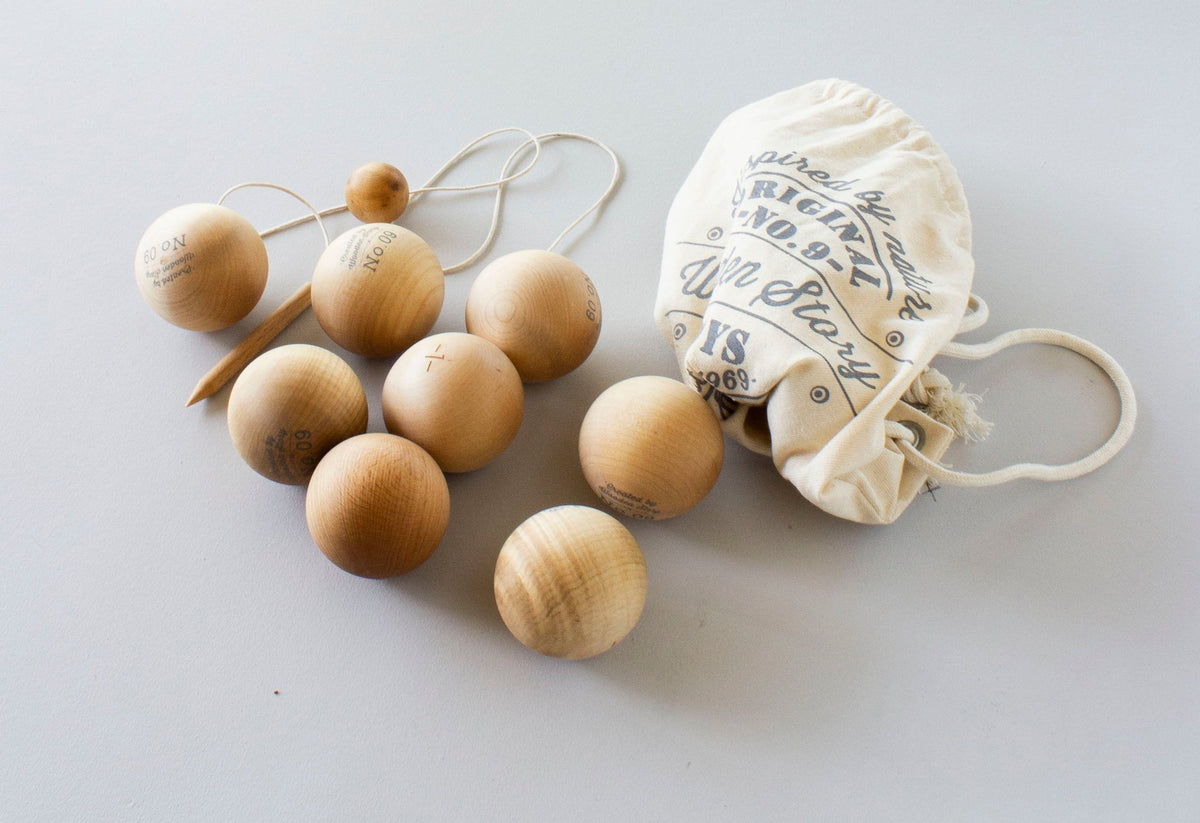 WOODEN BOULES | PETANQUE GAME | — BY WOODEN STORY®