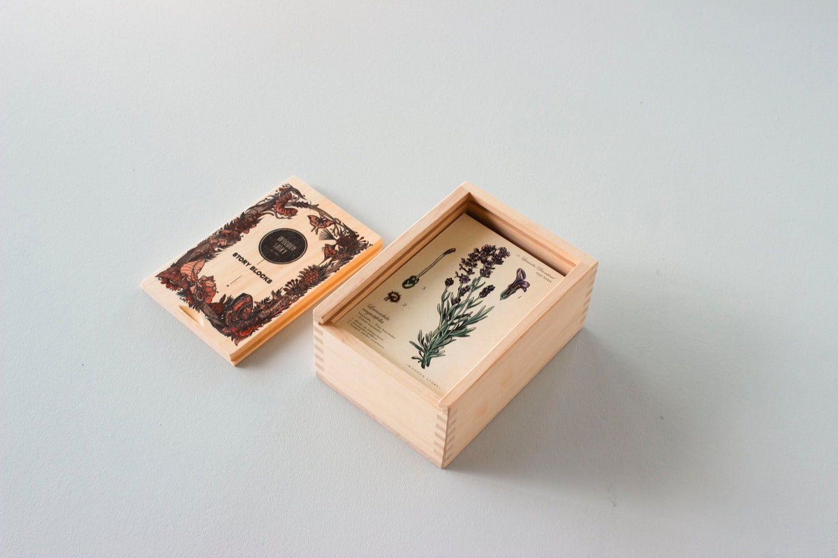 MELLIFEROUS PLANTS | WOODEN PUZZLE BLOCKS | — BY WOODEN STORY®