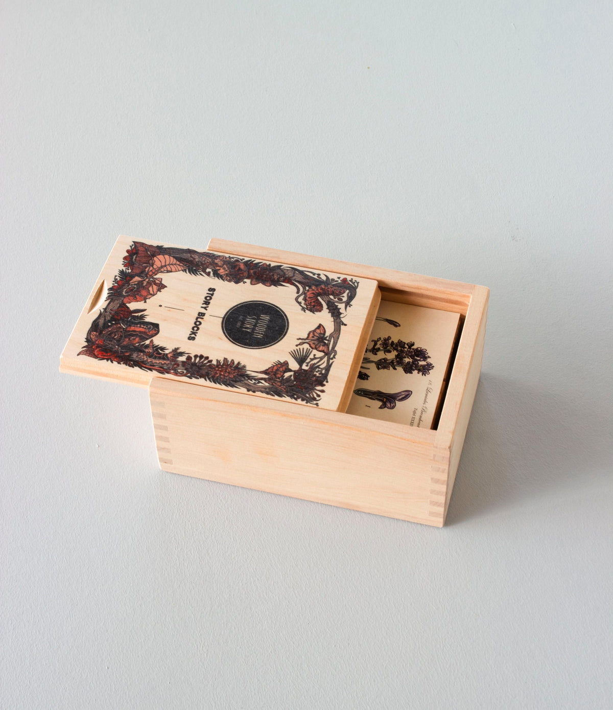 MELLIFEROUS PLANTS | WOODEN PUZZLE BLOCKS | — BY WOODEN STORY®