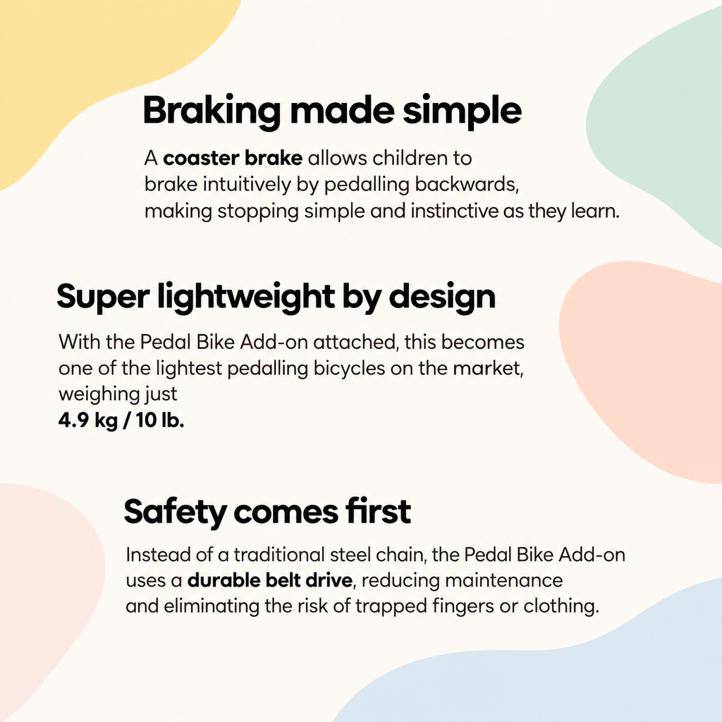 ‘ADD ON’ : PEDALS FOR ‘BIKE 3-IN-1’ | — BY LEG&GO®