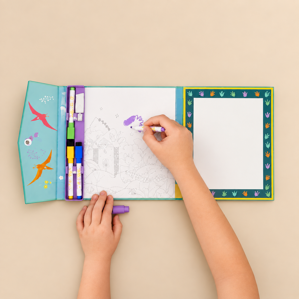MAGNETIC MULTI PLAY | ‘ENCHANTED’ 4-IN-1 ACTIVITY SET | — BY FLOSS & ROCK®
