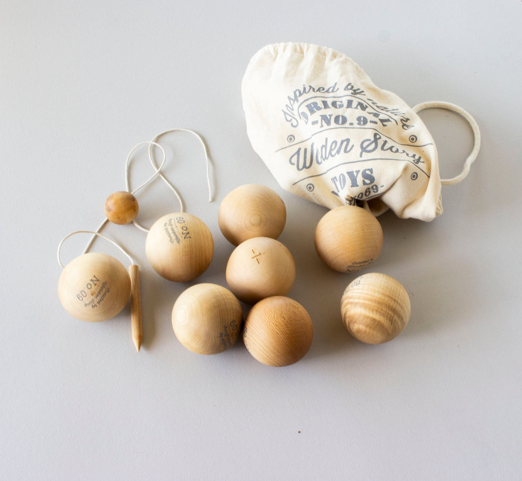 WOODEN BOULES | PETANQUE GAME | — BY WOODEN STORY®