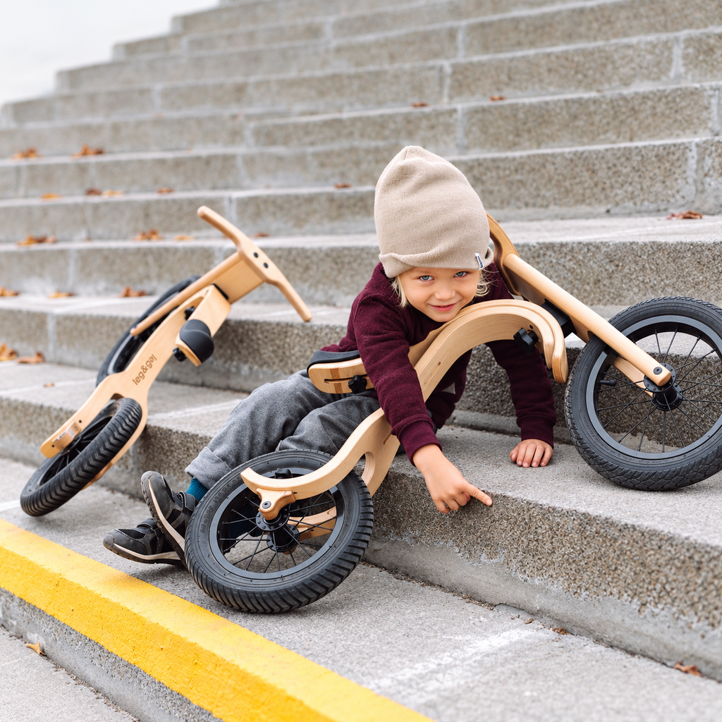 BIKE 3-IN-1 | TRANSFORMABLE: BALANCE & GROW | — BY LEG&GO®