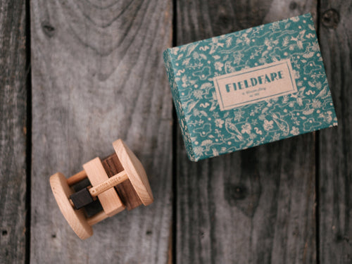 FIELDFARE RATTLE | NATURAL WOODEN SENSORY TOY | — BY WOODEN STORY®