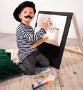 WOODEN CHALKBOARD, FREESTANDING | — BY EWART WOODS®E