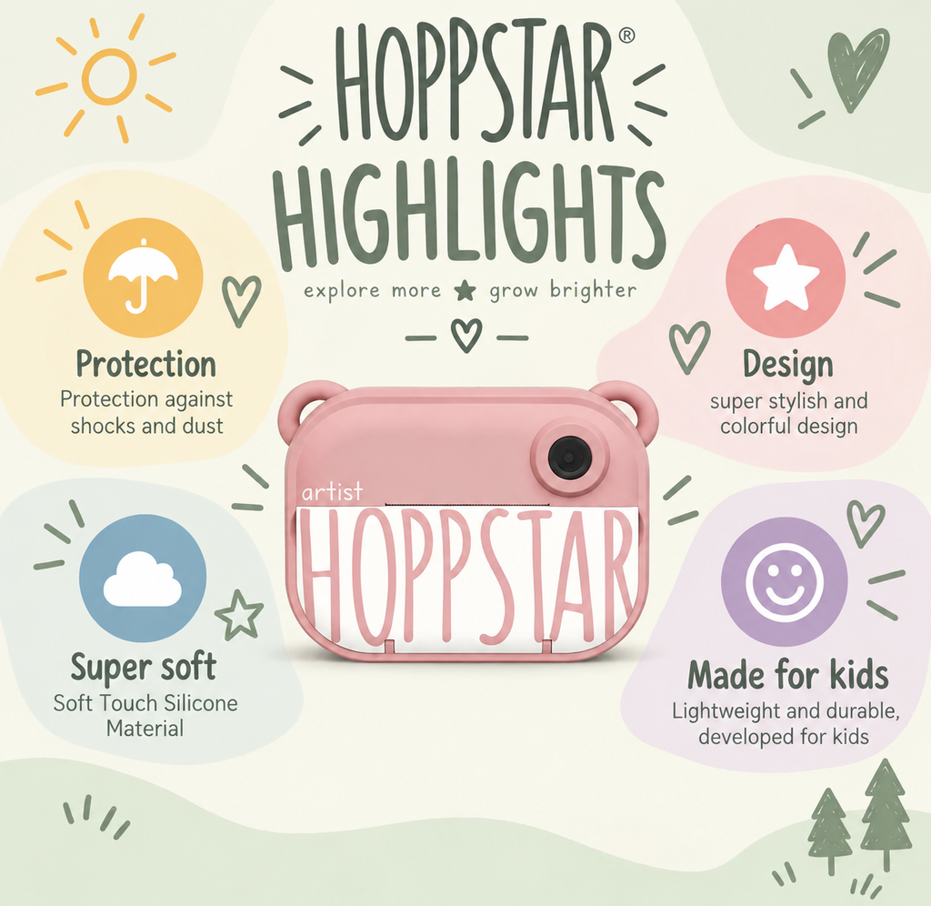 INSTANT PRINT CAMERA | ‘ARTIST’ | — BY HOPPSTAR®