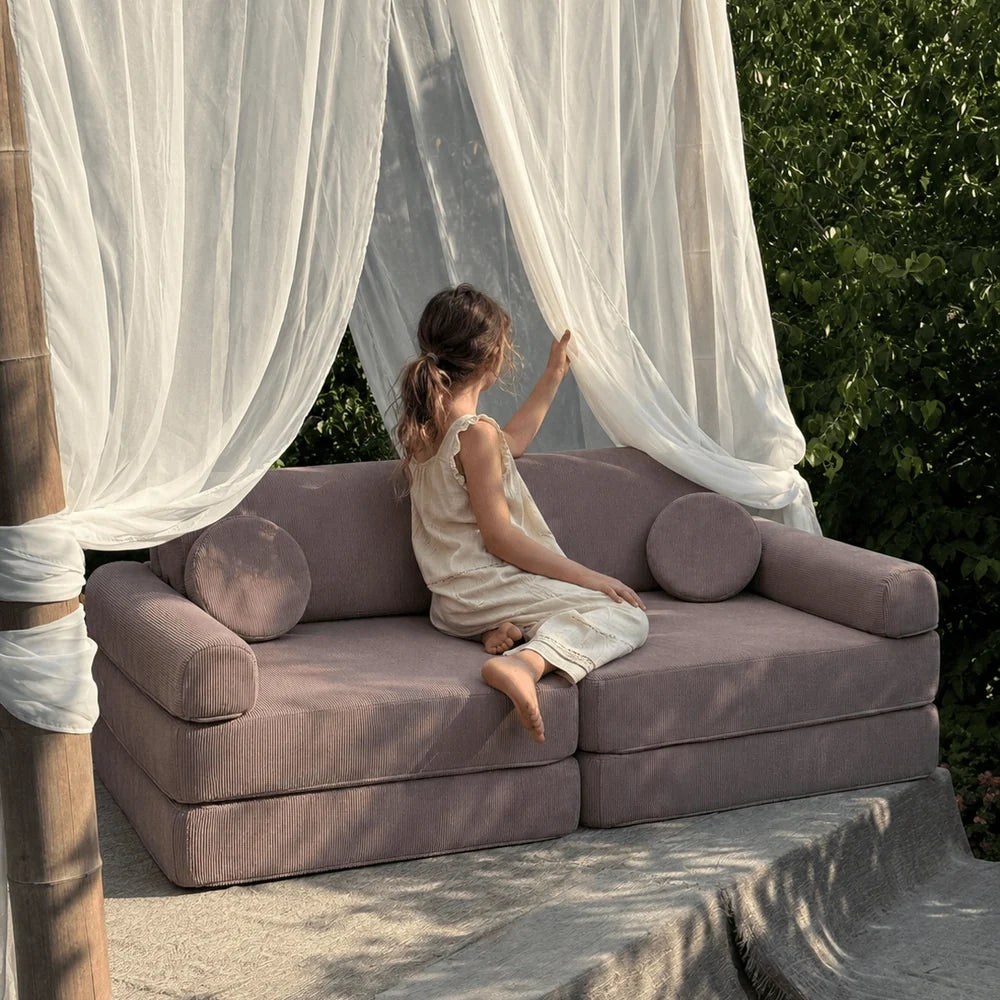 MODULAR PLAY SOFA | PREMIUM | 8 ELEMENTS | SLIMCORD | – BY MEOWBABY®