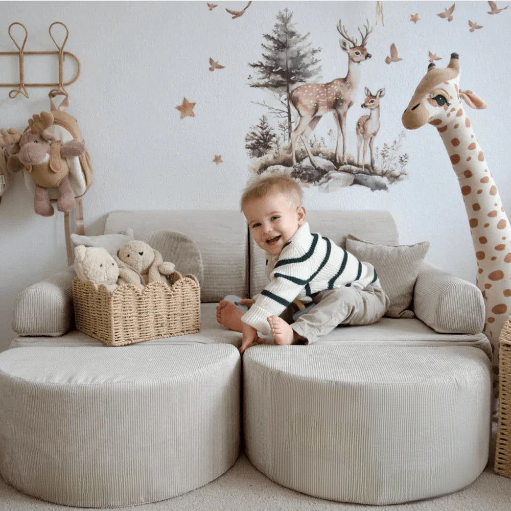 MODULAR PLAY SOFA | POCKET MAX | 12 ELEMENTS  | SLIMCORD | – BY MEOWBABY®