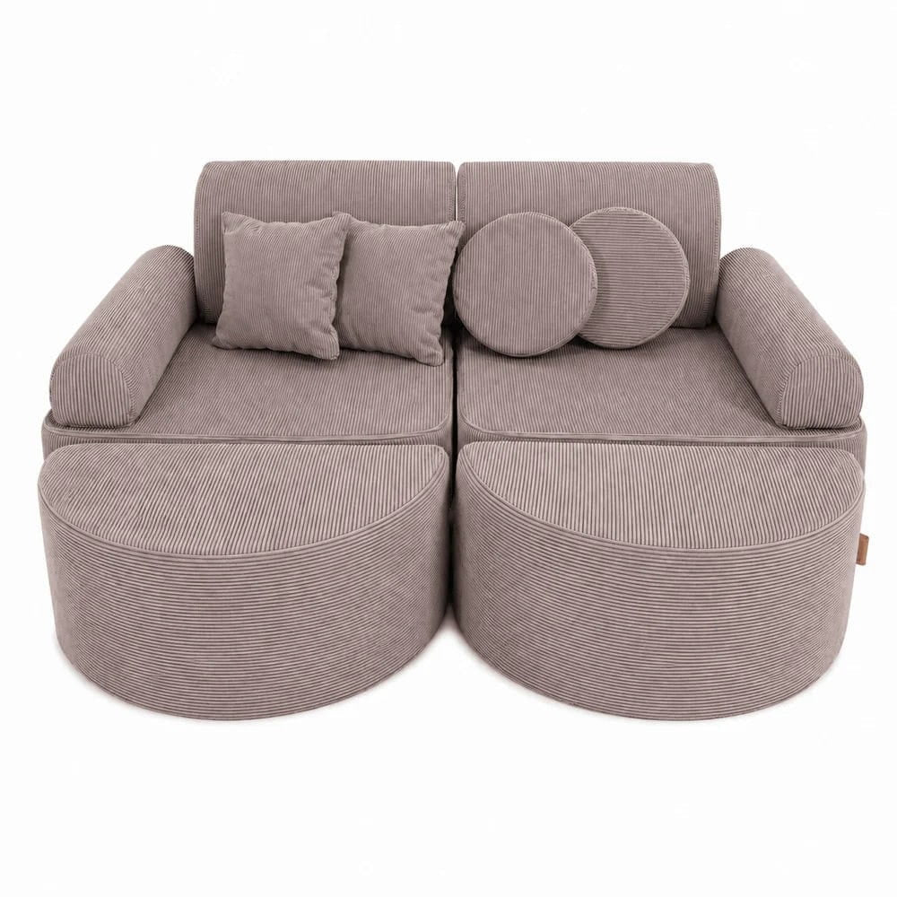 MODULAR PLAY SOFA | POCKET MAX | 12 ELEMENTS  | SLIMCORD | – BY MEOWBABY®
