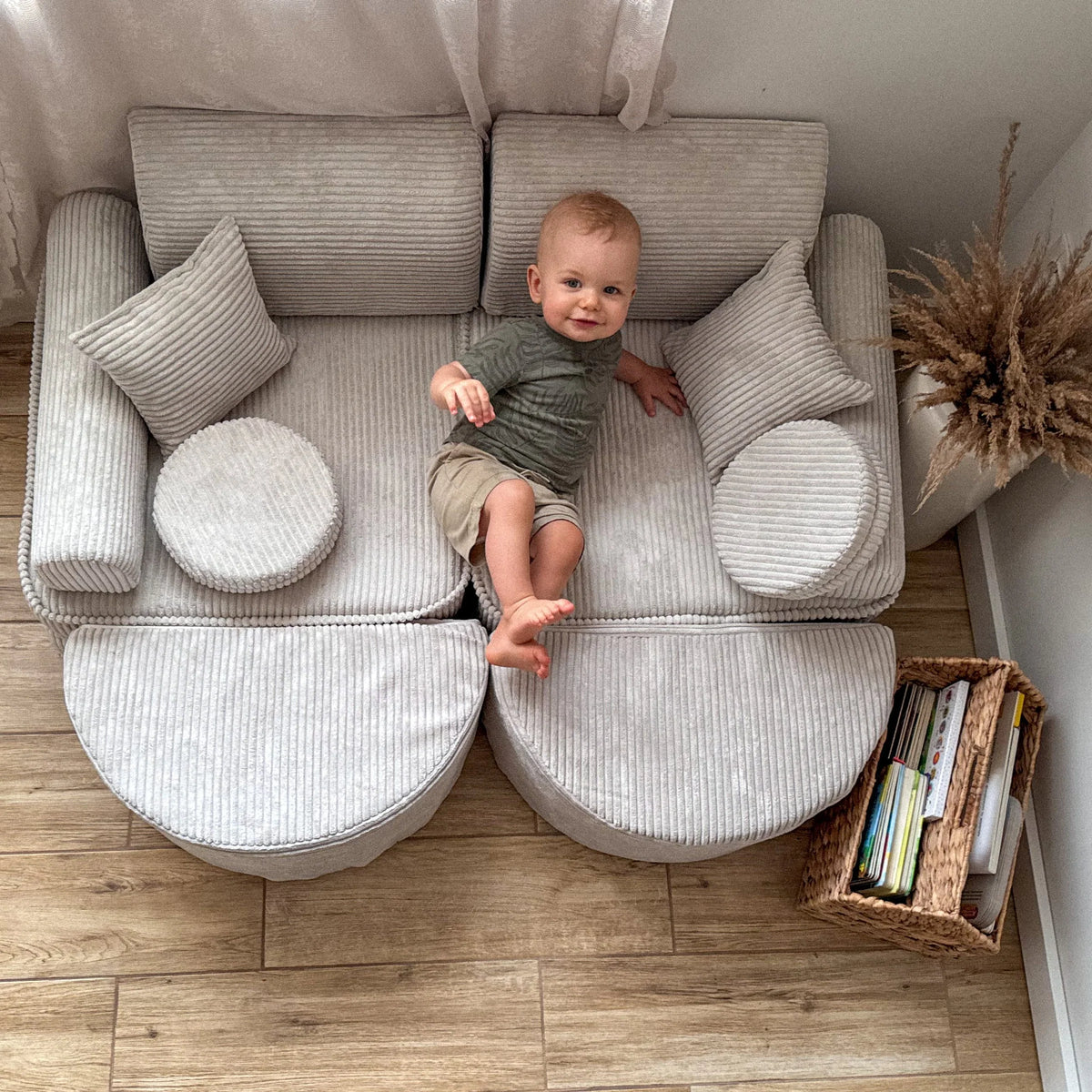 MODULAR PLAY SOFA | POCKET MAX | 12 ELEMENTS  | SLIMCORD | – BY MEOWBABY®