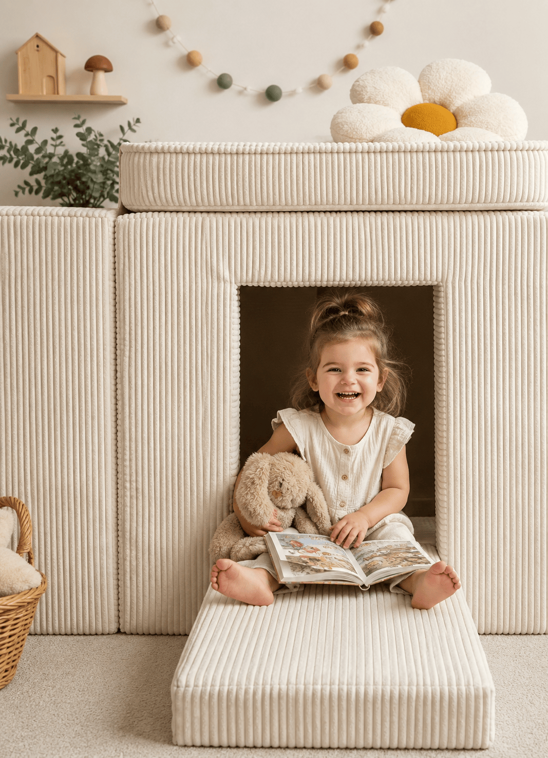 ARCHWAY BUILDING SET | FOR MODULAR PLAY SOFAS |  4 ELEMENTS | – BY MEOWBABY®