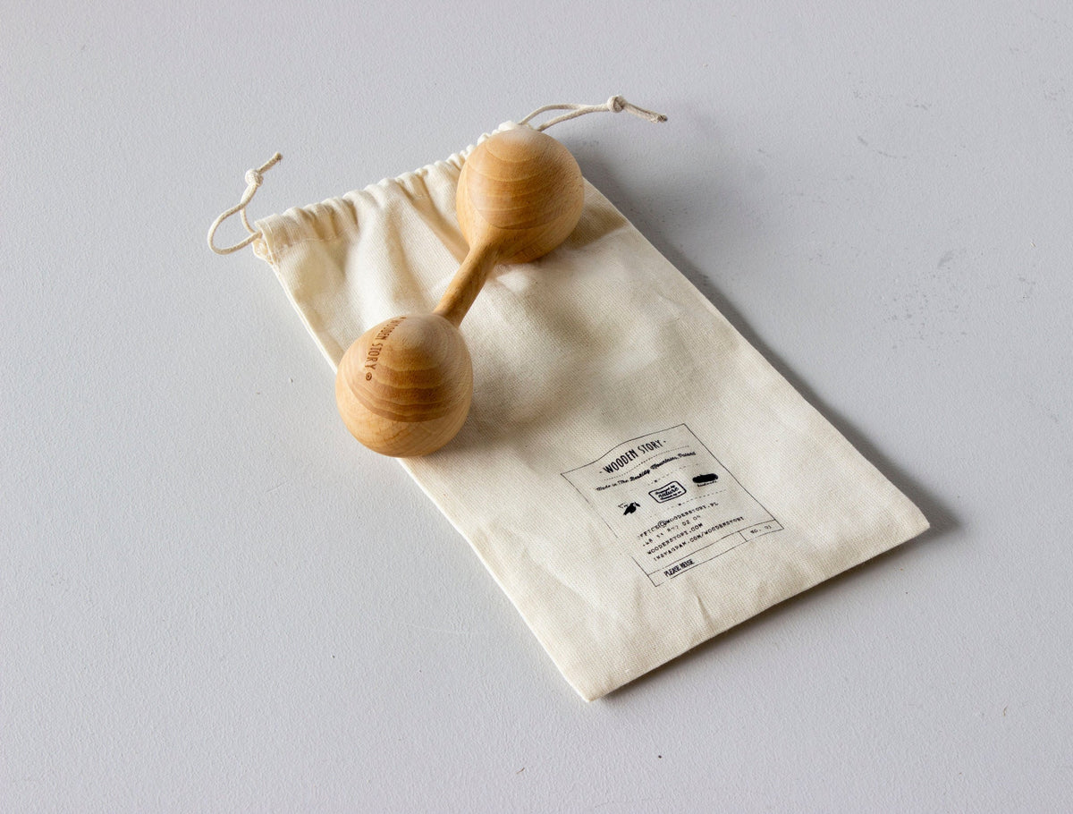 LARK RATTLE | SENSORY WOODEN TOY | — BY WOODEN STORY®