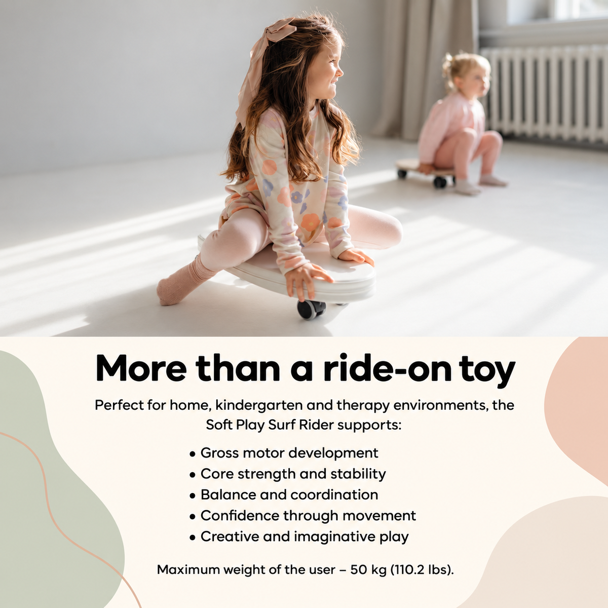 SOFT PLAY | SURF RIDE-ON | — BY LEG&GO®