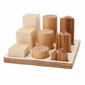 NATURAL SHAPE SORTER BOARD XL | — BY WOODEN STORY®