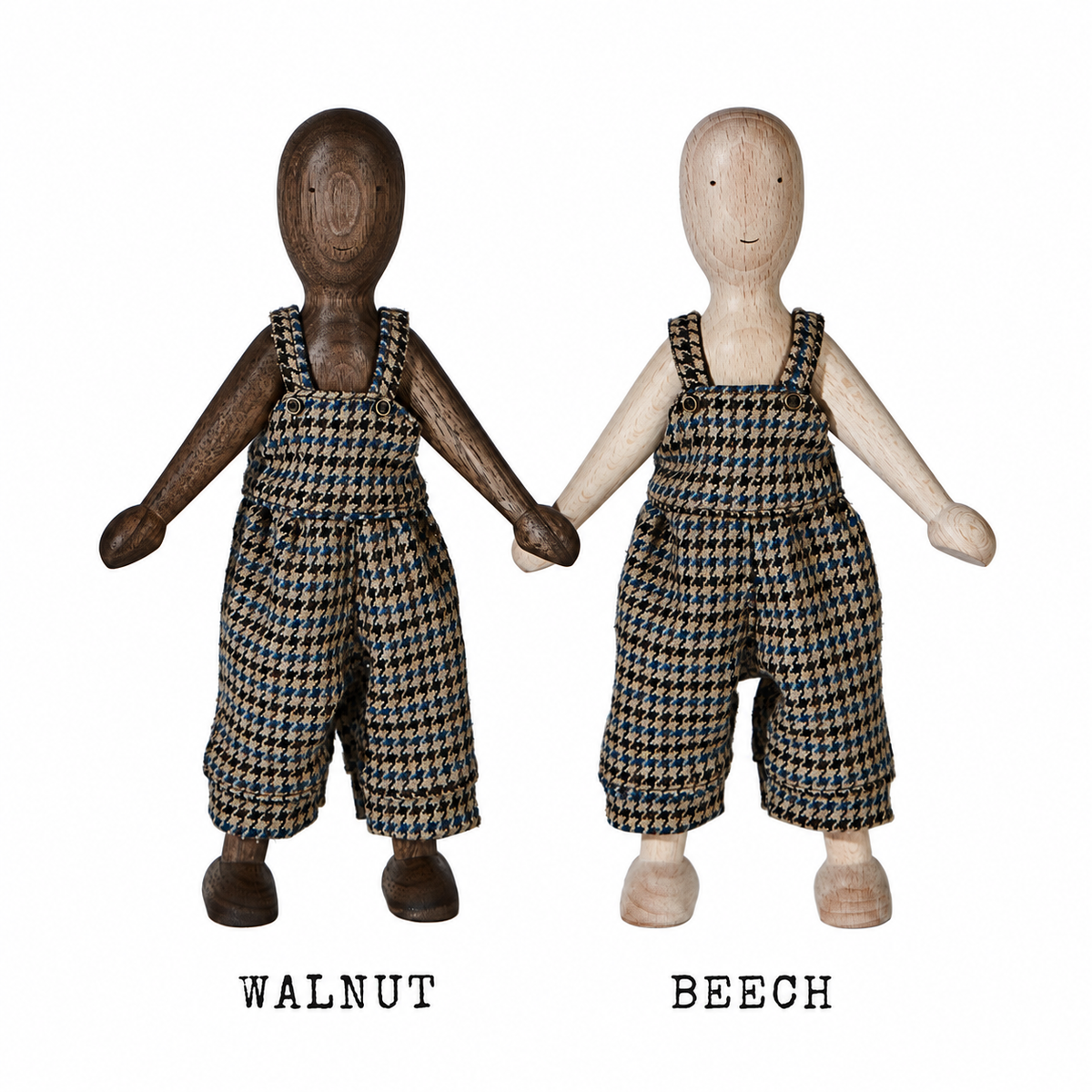 LALA WOODEN DOLL | BIRCH OR WALNUT | — BY WOODEN STORY®