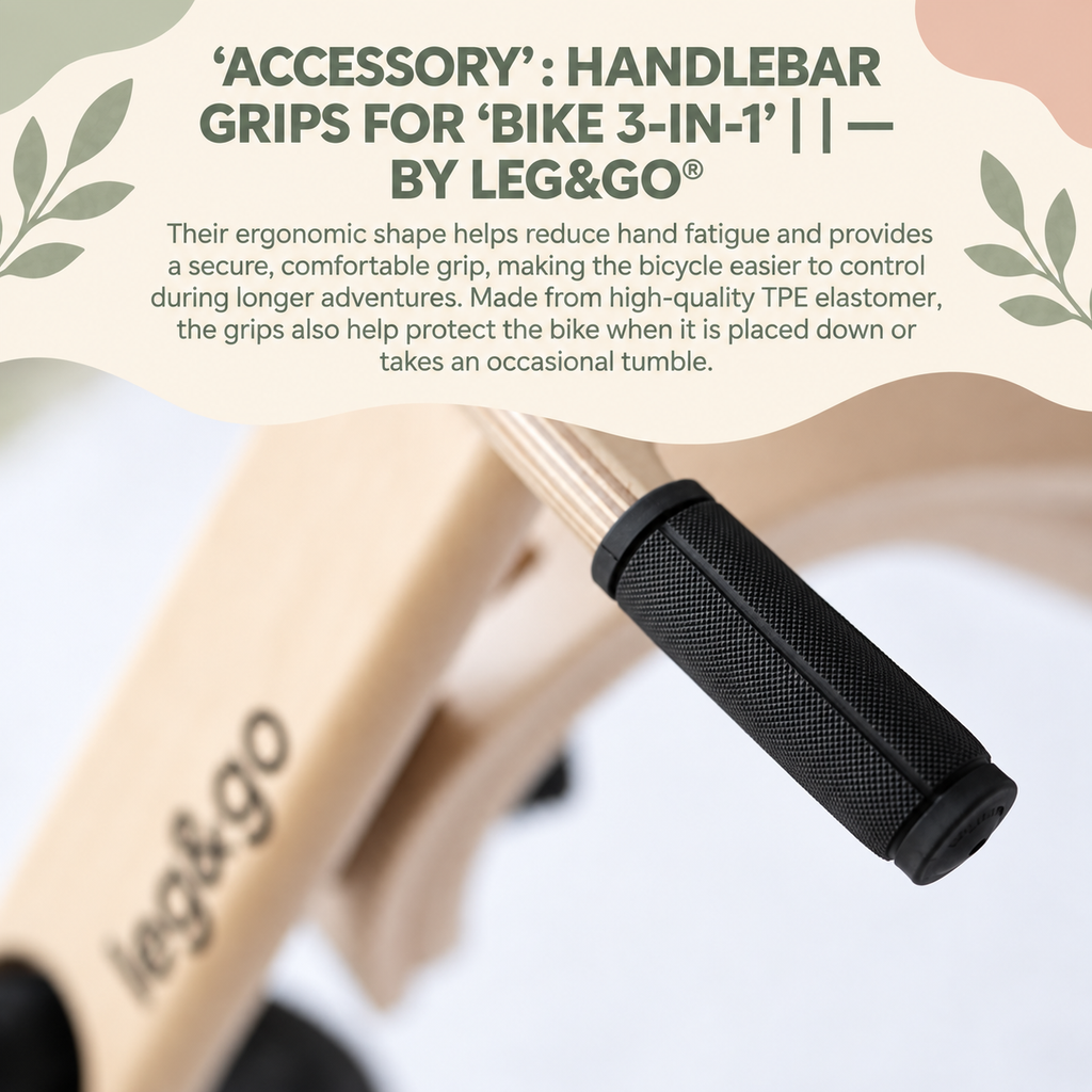 BIKE 3-IN-1 | TRANSFORMABLE: BALANCE & GROW | — BY LEG&GO®