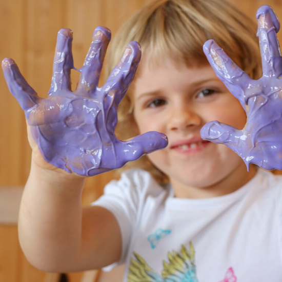ORGANIC FINGER PAINTS | PASTEL COLORS | ‘LUKA’ — BY NEOGRÜN®