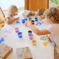 ORGANIC FINGER PAINTS | PASTEL COLORS | ‘LUKA’ — BY NEOGRÜN®