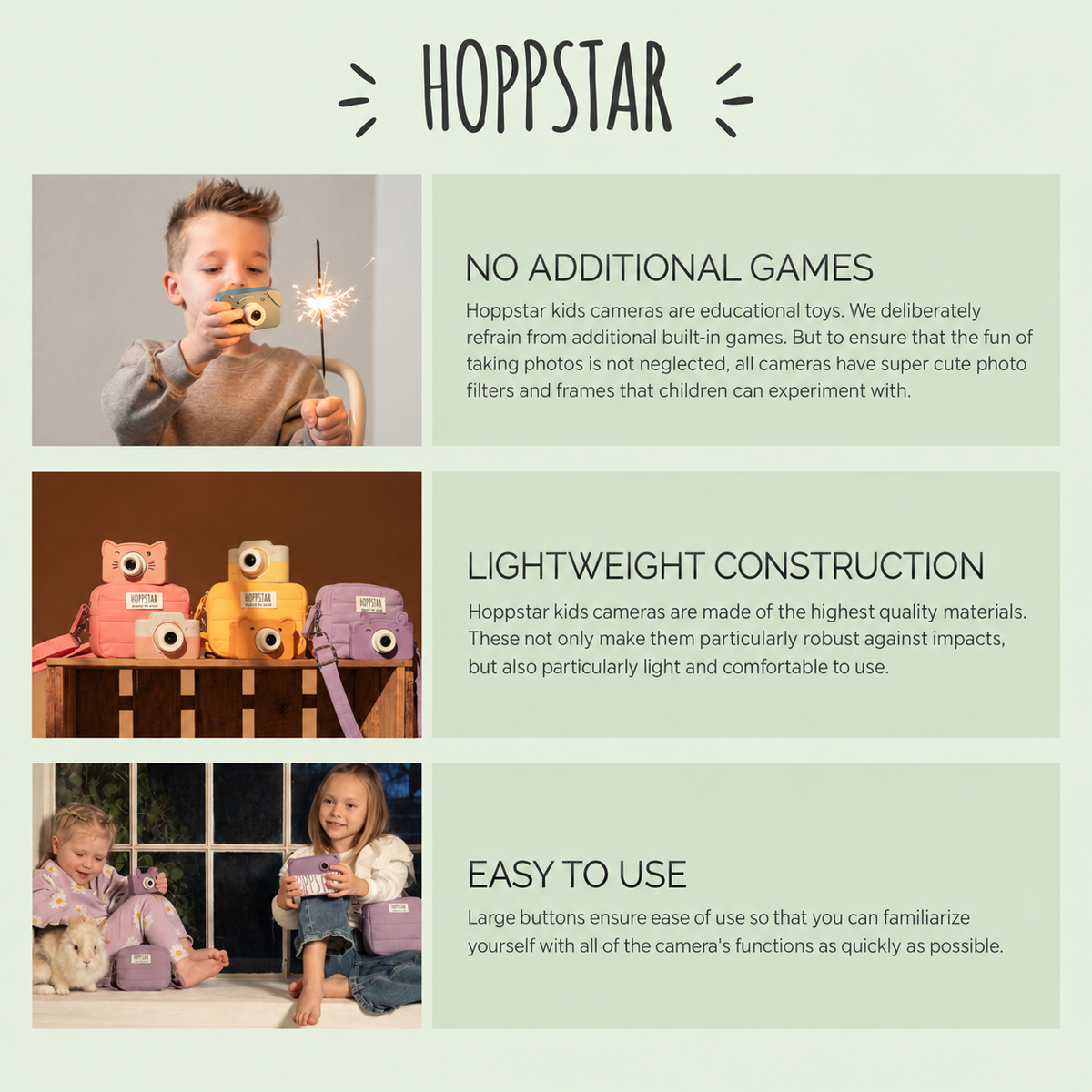 INSTANT PRINT CAMERA | ‘ARTIST’ | — BY HOPPSTAR®