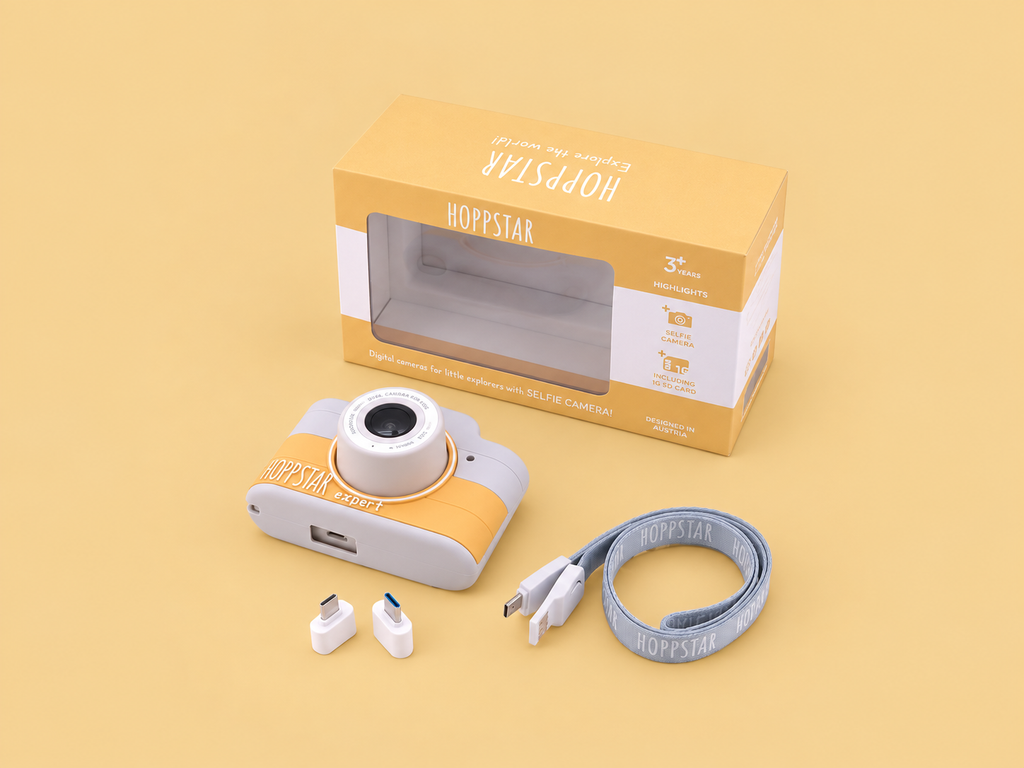 CHILDREN’S DIGITAL CAMERA WITH SELFIE & VIDEO | ‘EXPERT’ | — BY HOPPSTAR®
