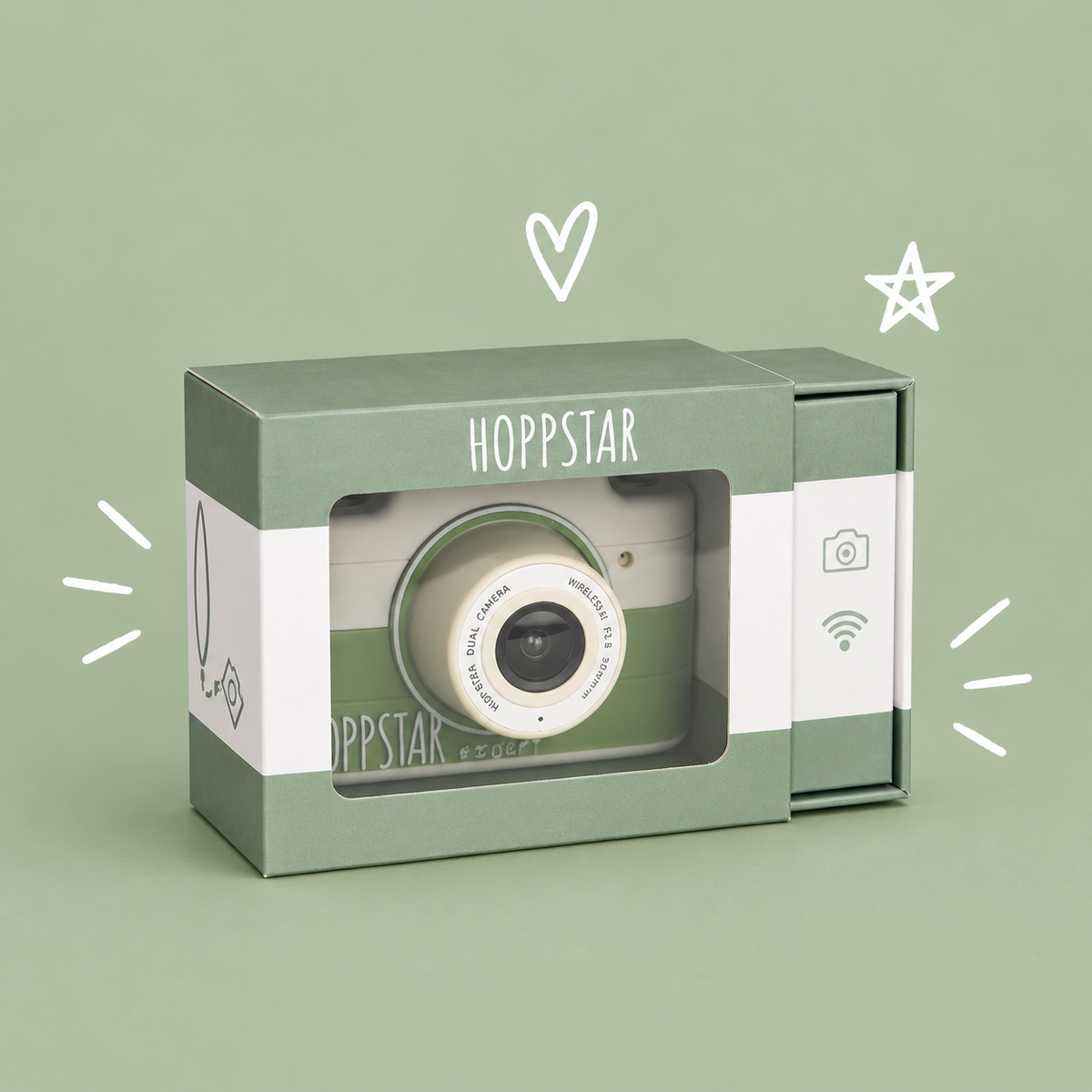 CHILDREN’S DIGITAL CAMERA WITH SELFIE & VIDEO | ‘EXPERT’ | — BY HOPPSTAR®