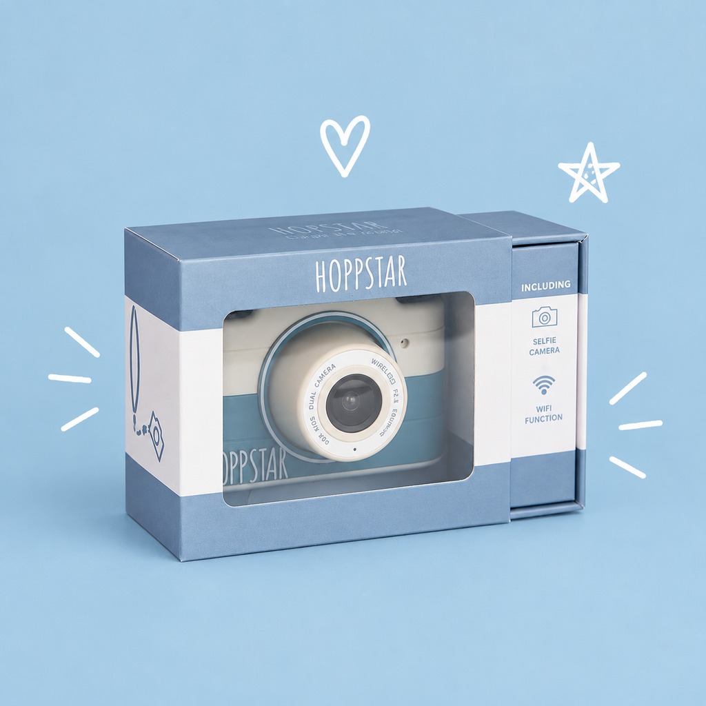 CHILDREN’S DIGITAL CAMERA WITH SELFIE & VIDEO | ‘EXPERT’ | — BY HOPPSTAR®